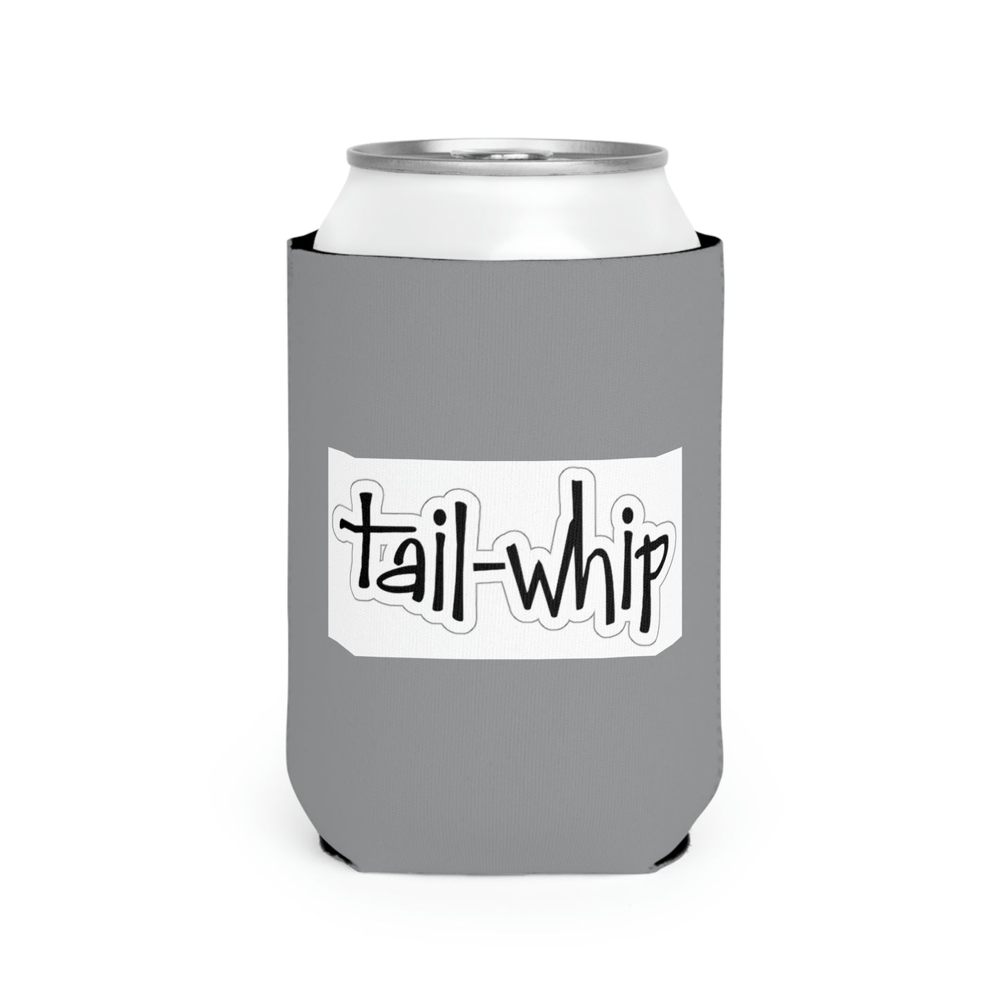 Tail-Whip Rhode Island Striper Skin Can Cooler Sleeve